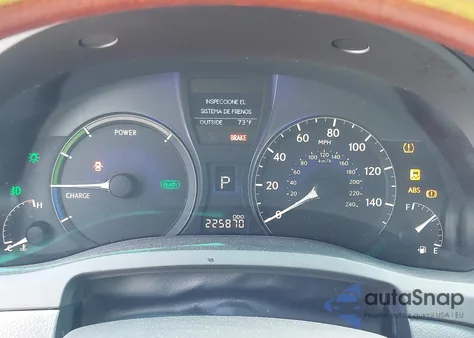 2011 Lexus Rx 450 z USA, uszkodzony, nr VIN JTJBC1BA4B2036354